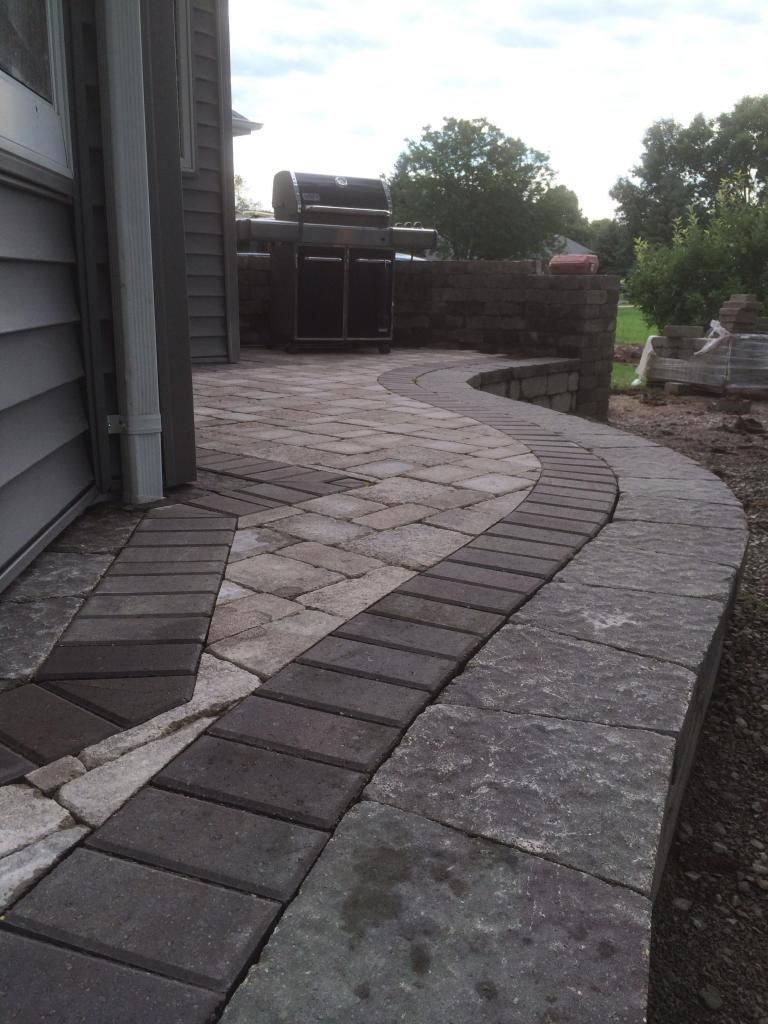 Raised Patio Drainage Lawn Care Forum
